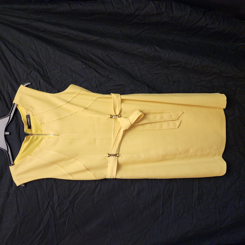 Ellen Tracy Dress with gold embellishments!!******